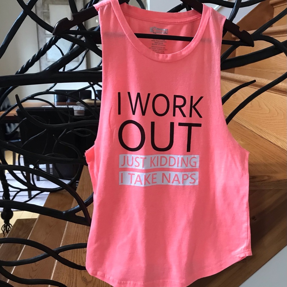 8 SERIES PINK TANK TOP SIZE M